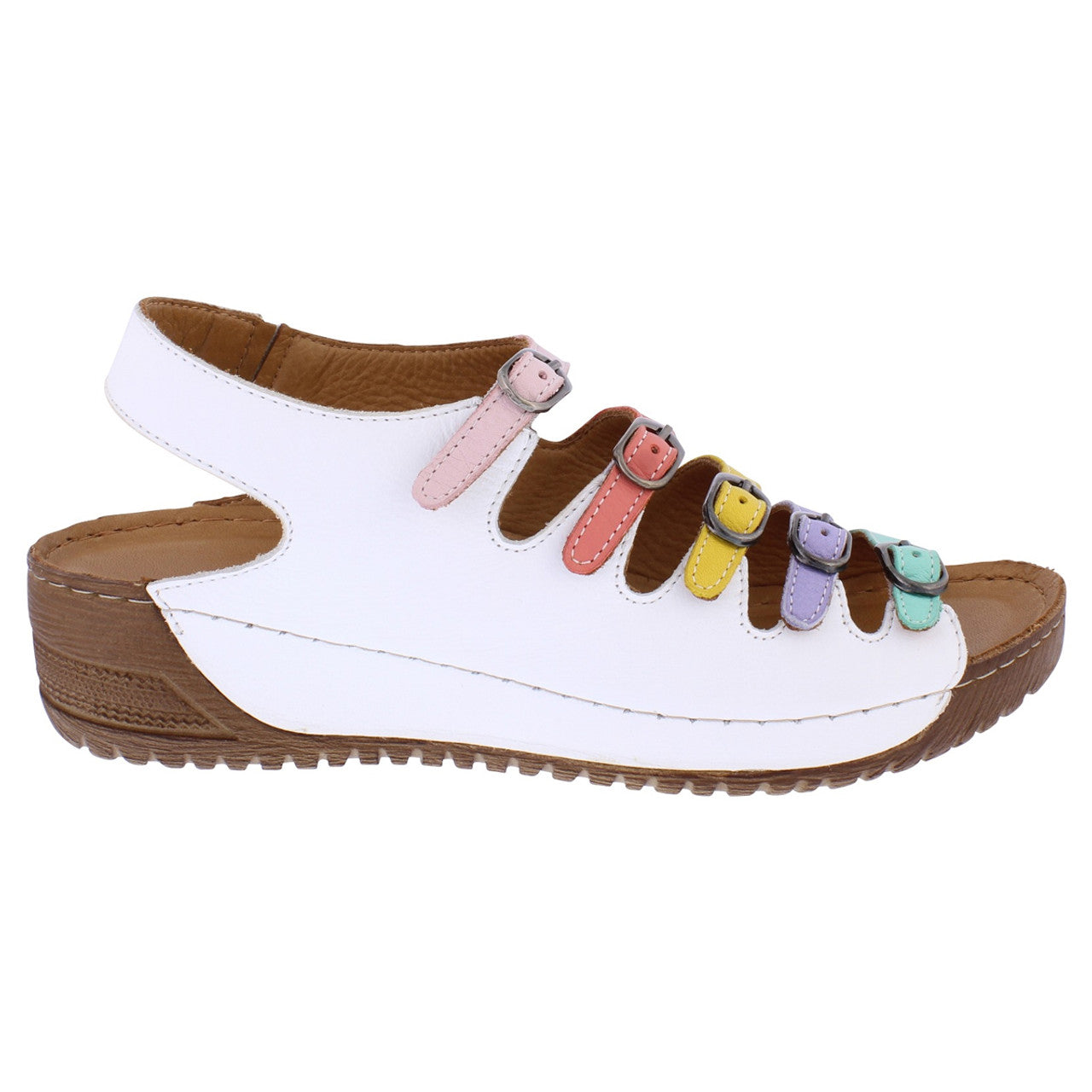Adesso Astrid DOLLY MIX Soft Leather Wedge Sandal astrid-A6426