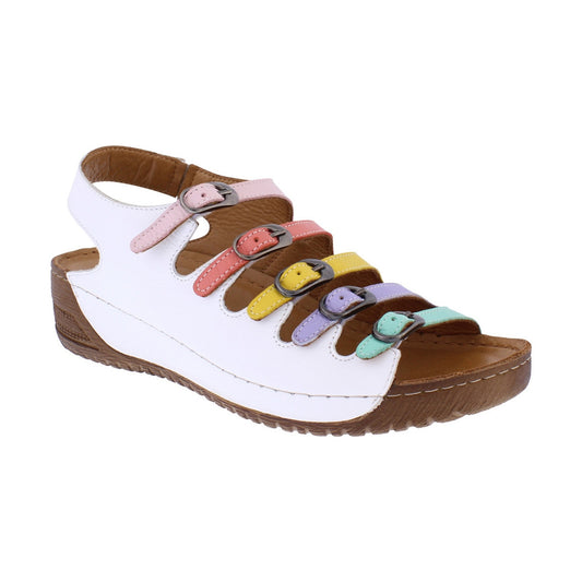 Adesso Astrid DOLLY MIX Soft Leather Wedge Sandal astrid-A6426