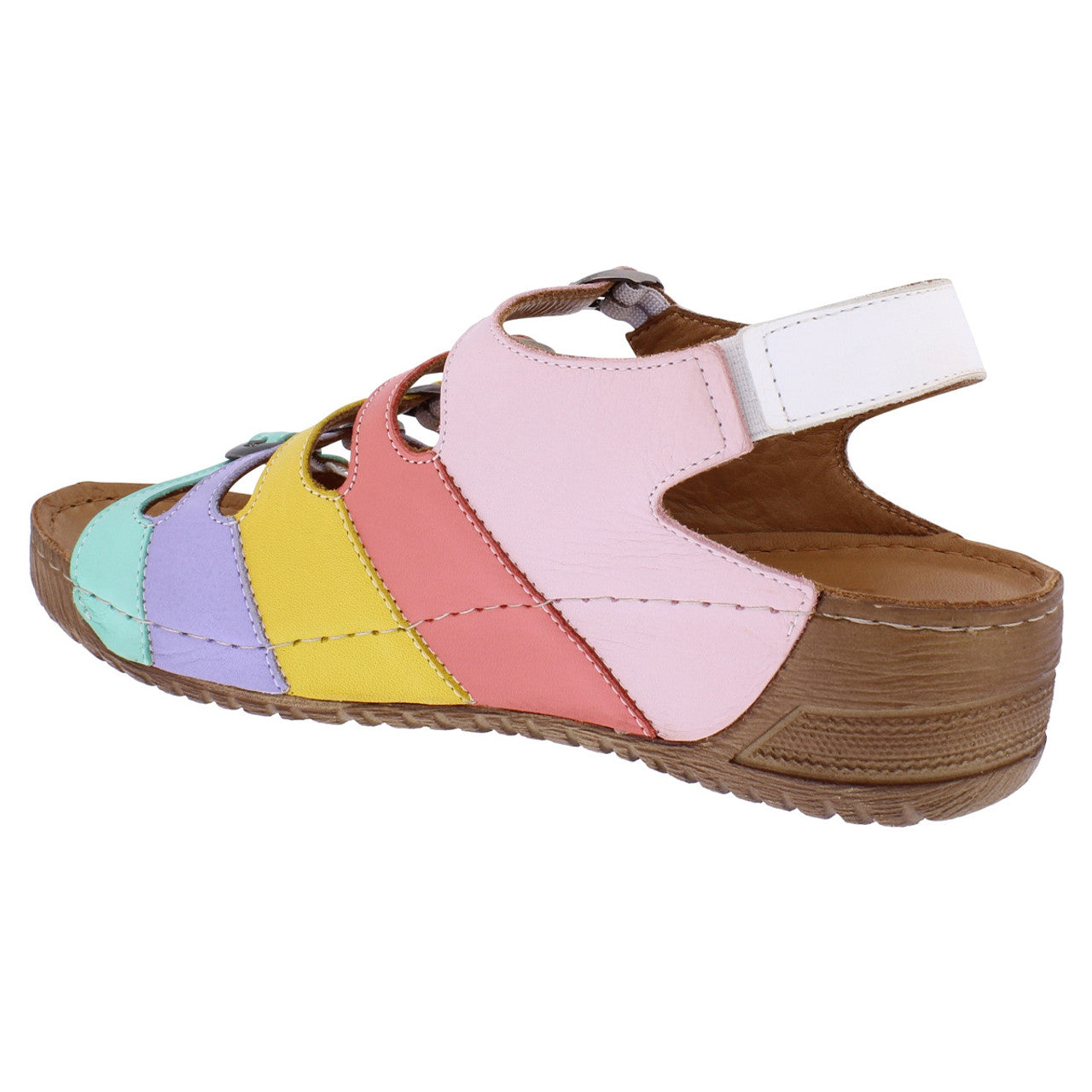 Adesso Astrid DOLLY MIX Soft Leather Wedge Sandal astrid-A6426