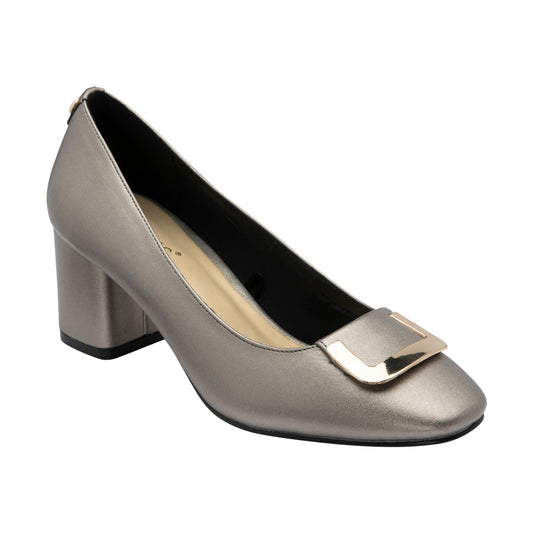 Lotus Occasion Wear shoe Aubrey ULS443 PEWTER