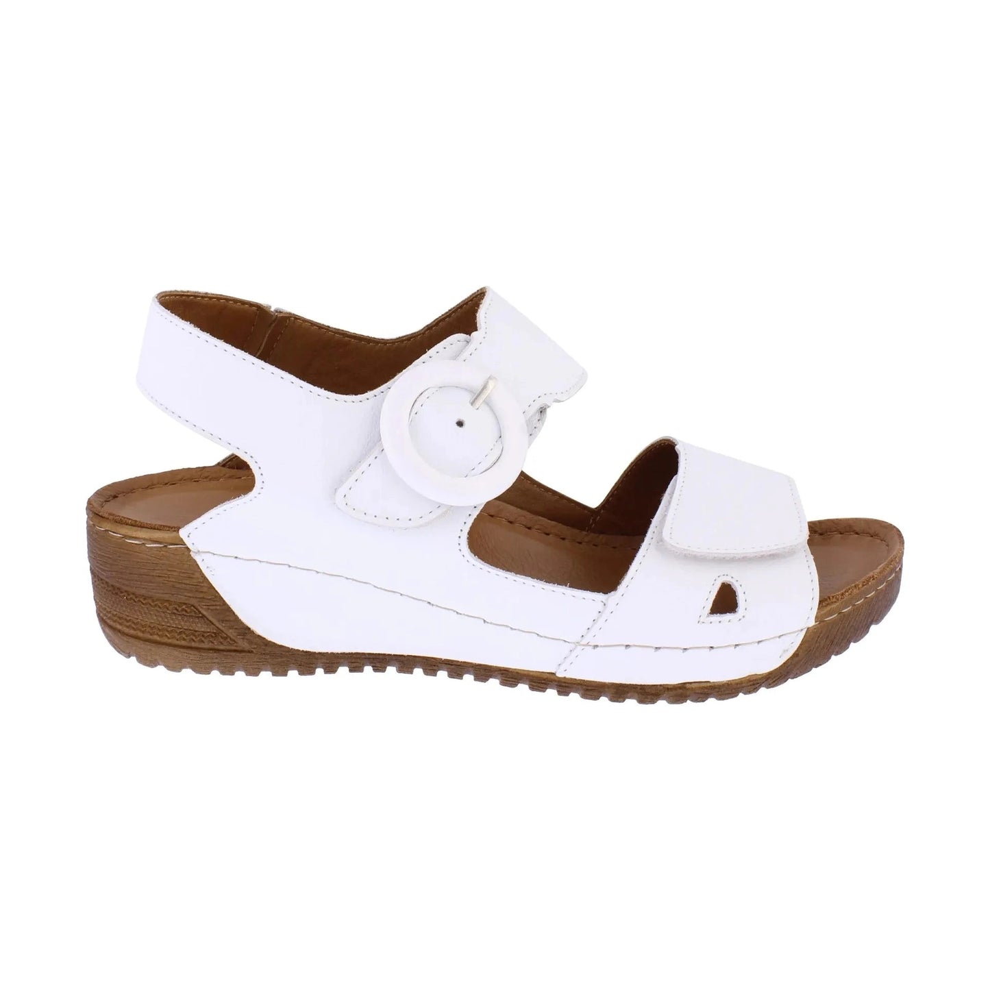 Adesso Lily WHITE Soft Leather sandal A7195