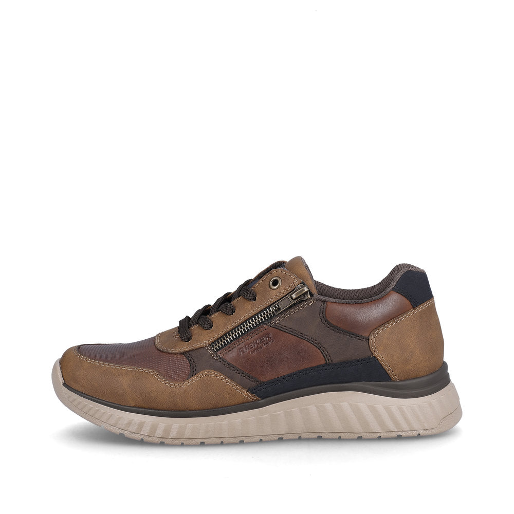 Rieker Men's Trainer Shoe B0601-24 BROWN