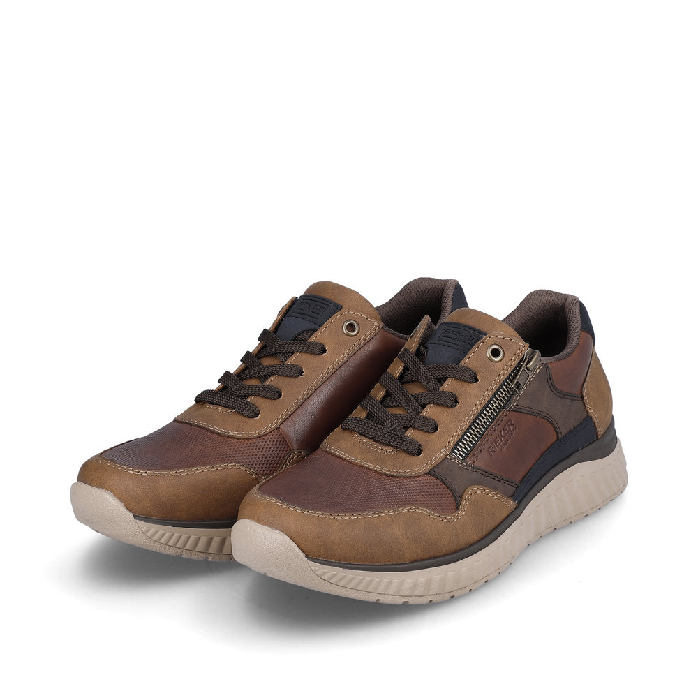 Rieker Men's Trainer Shoe B0601-24 BROWN
