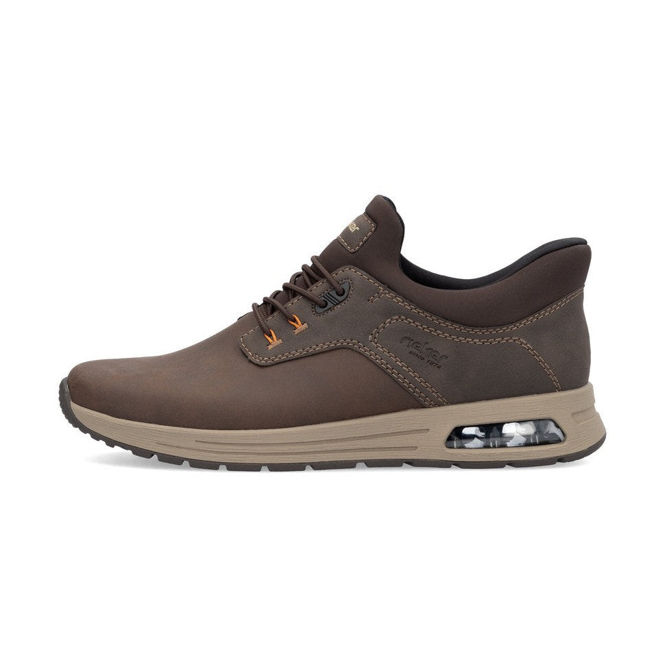 Rieker Men's Shoe B1051 Casual trainer style shoe BROWN B1051-25