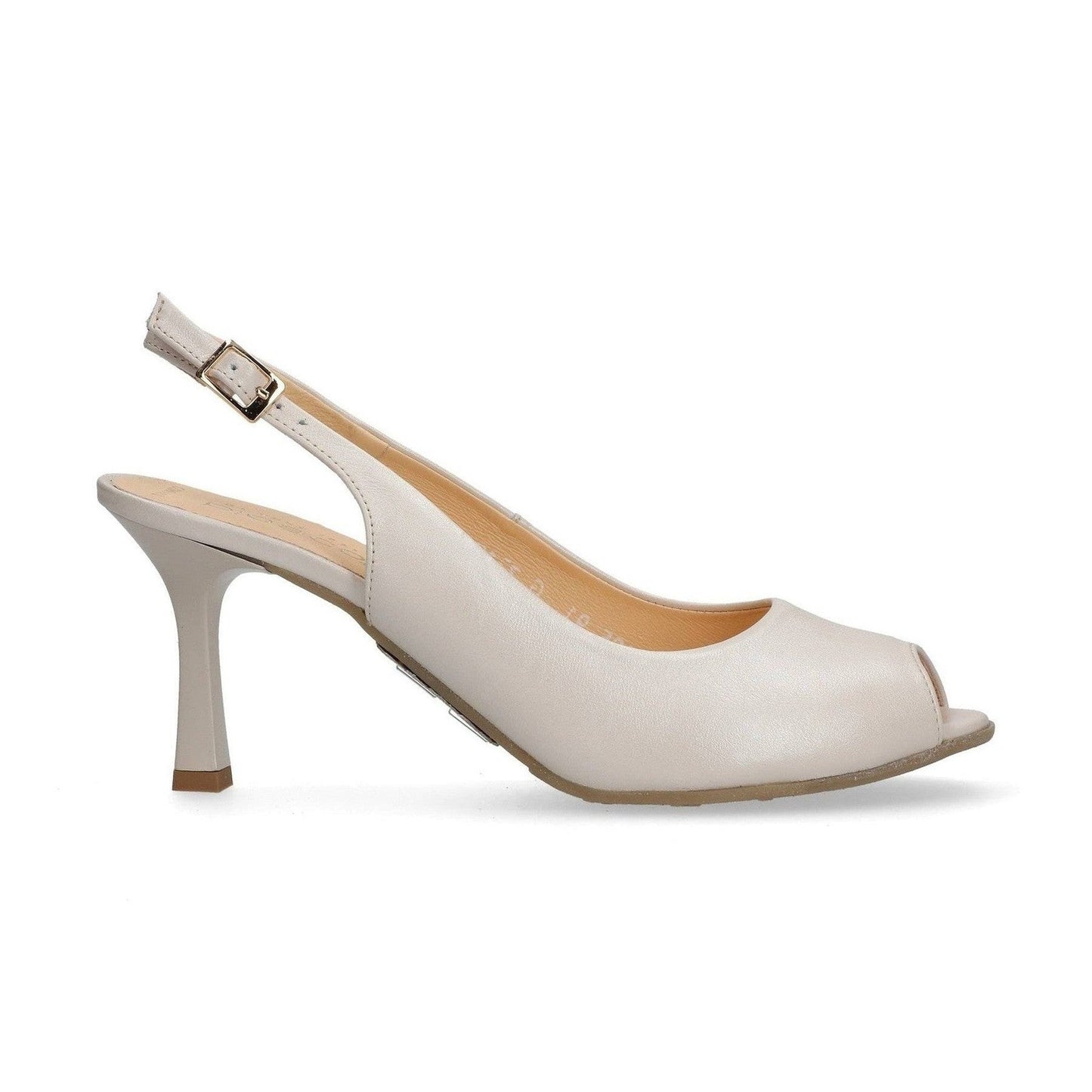 Bioeco Occasion Wear 4180 Sling Back Slim Heel Occasion Shoe PEARL 4180-2380-1315