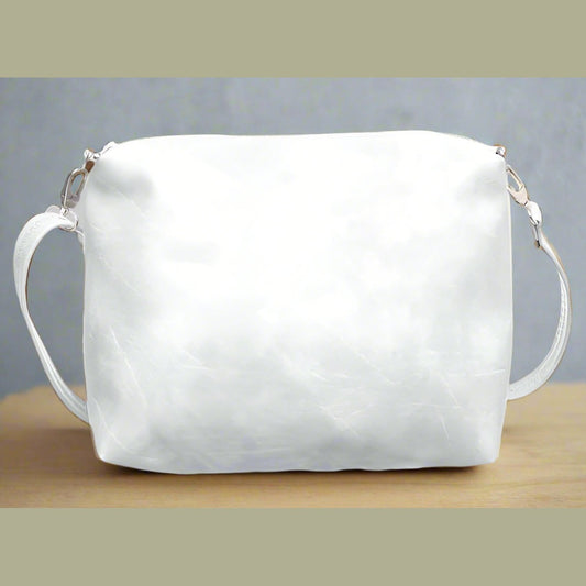 Bessie London C+ WHITE Crossbody Handbag