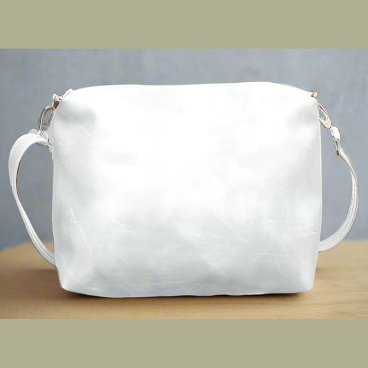 Bessie London C+ WHITE Crossbody Handbag