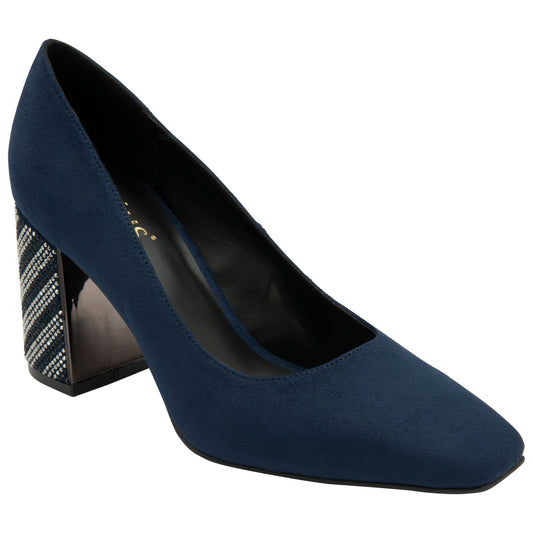Lotus Occasion Shoe Cassidy Evening Court Shoe ULS506 NAVY