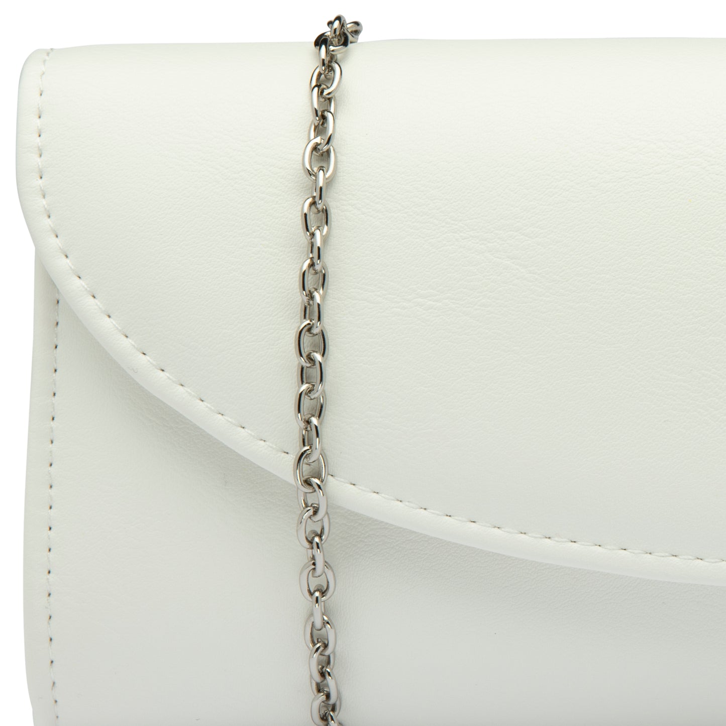 Lotus Claire Bag WHITE to match Evelyn Shoes ULG056