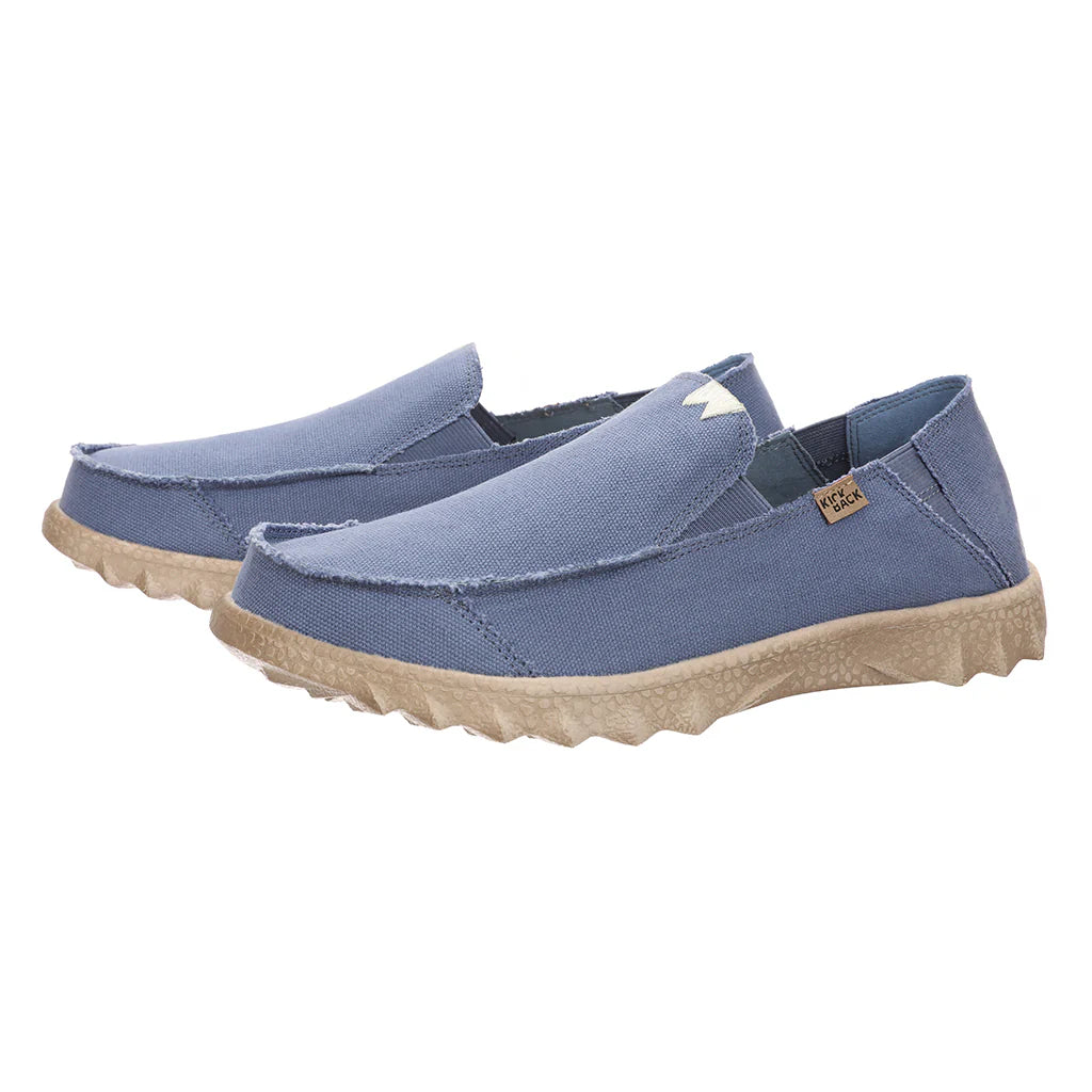 Kickback Couch MID BLUE Super Lightweight Canvas Slip On K10122109