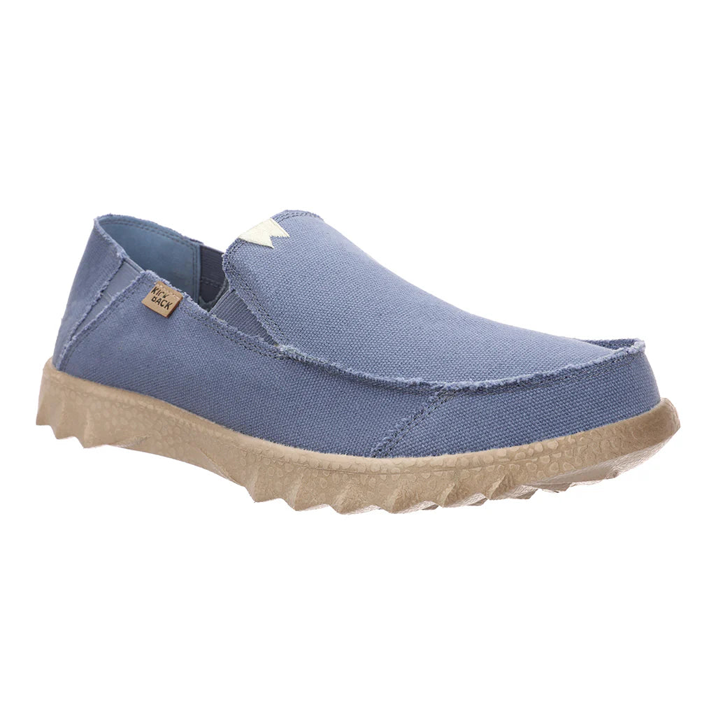 Kickback Couch MID BLUE Super Lightweight Canvas Slip On K10122109