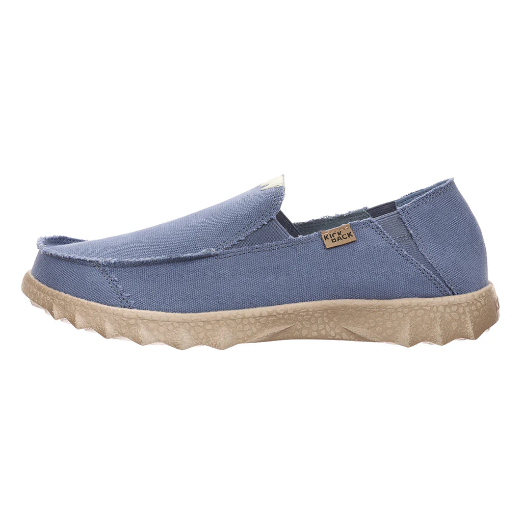 Kickback Couch MID BLUE Super Lightweight Canvas Slip On K10122109