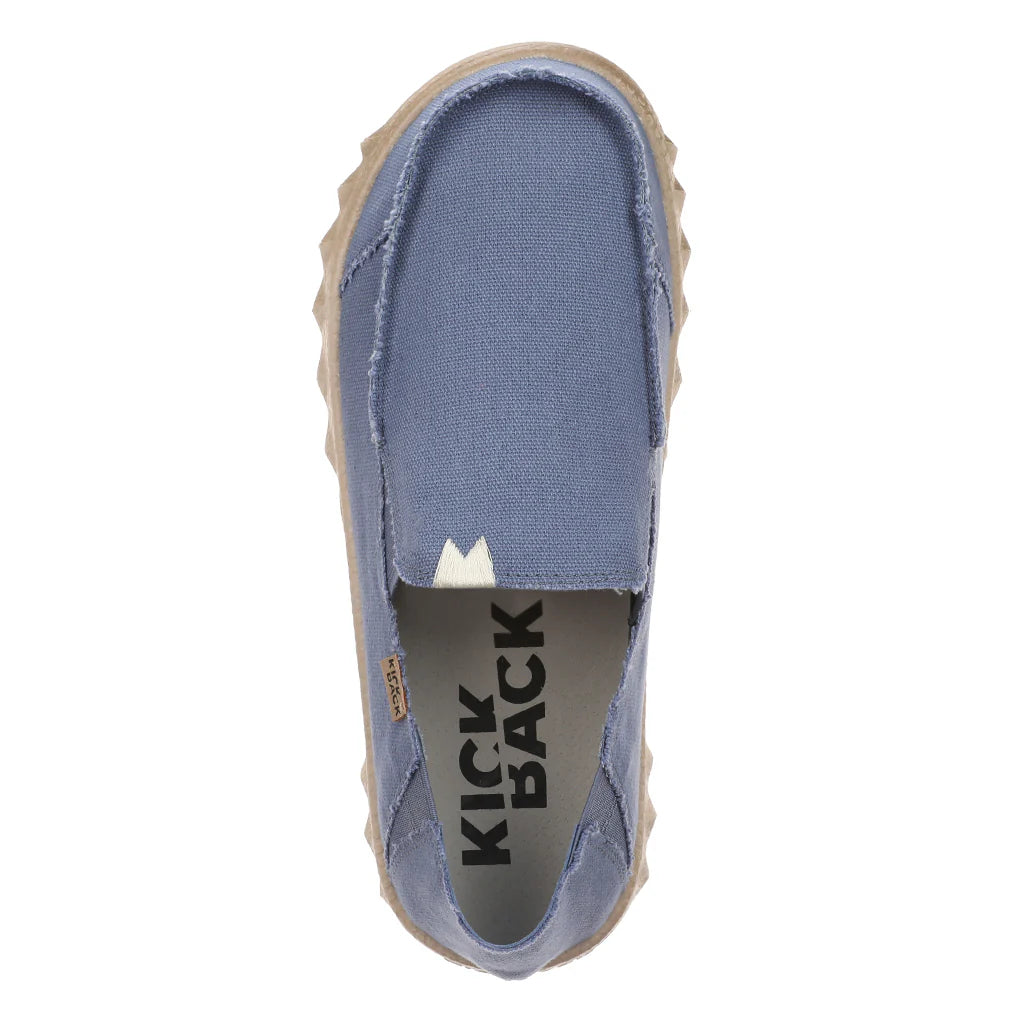 Kickback Couch MID BLUE Super Lightweight Canvas Slip On K10122109
