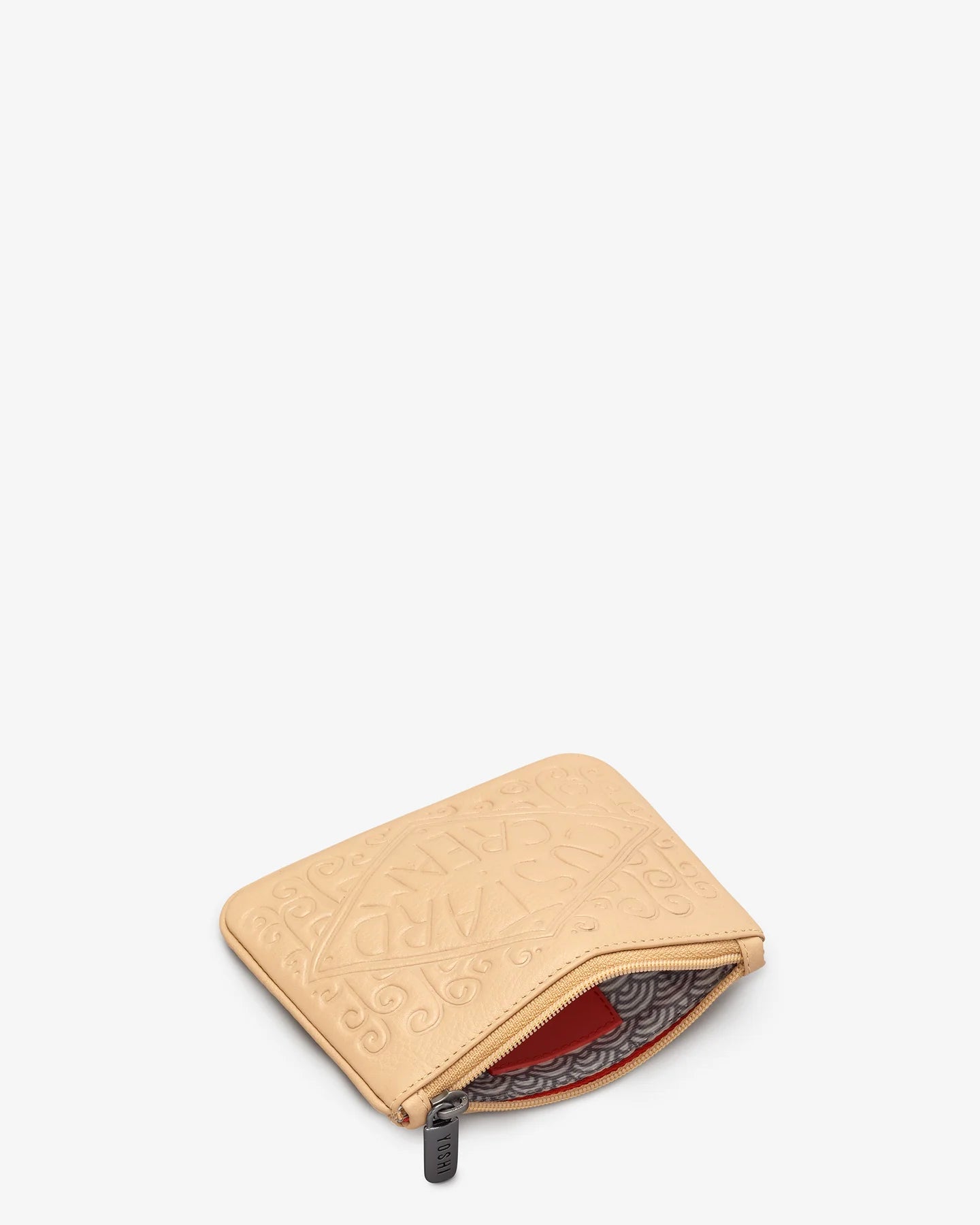 Yoshi Custard Cream Leather Purse