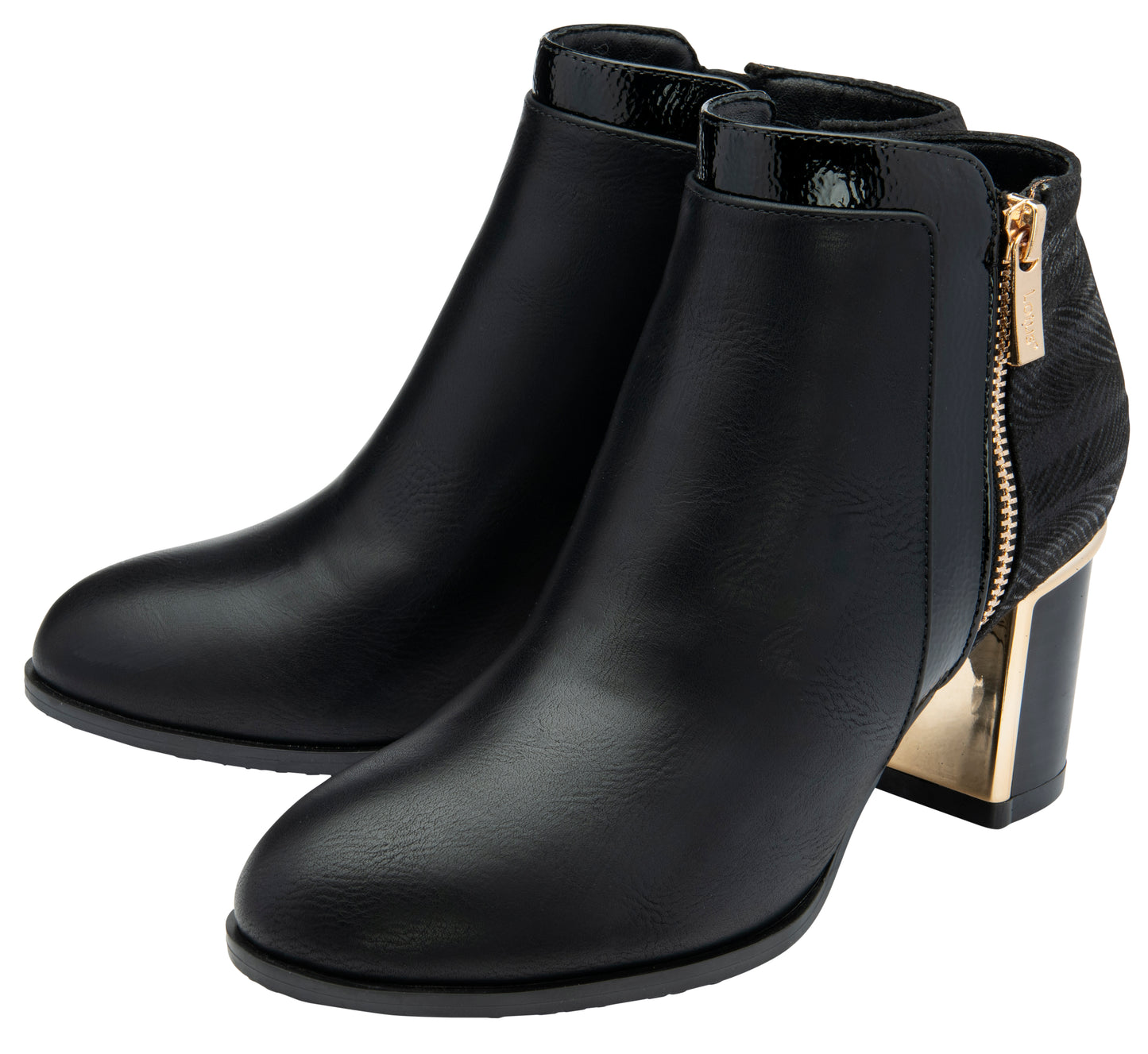 Lotus Boot Danielle Classic Smart Heeled Ankle Boot ULB402