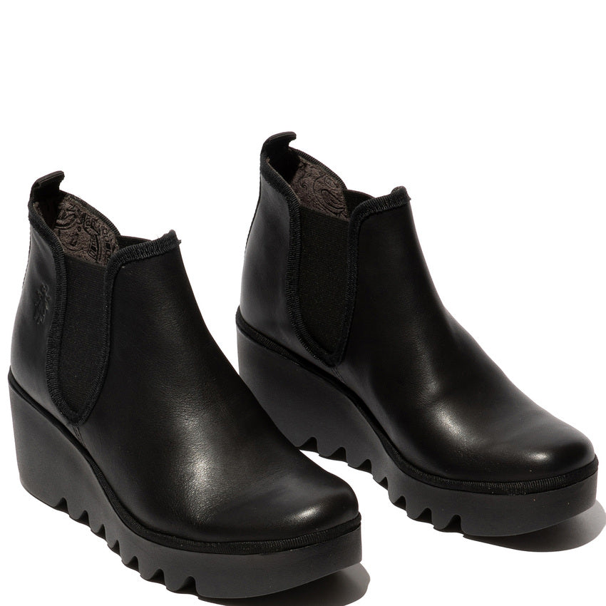Fly London Ankle Boot Byne BLACK