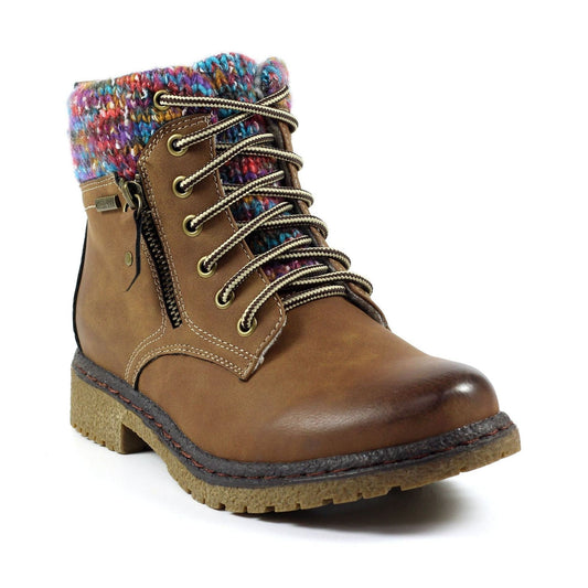 Lunar Hiker Boot Jalapeno TAN GLB099 Waterproof with zip