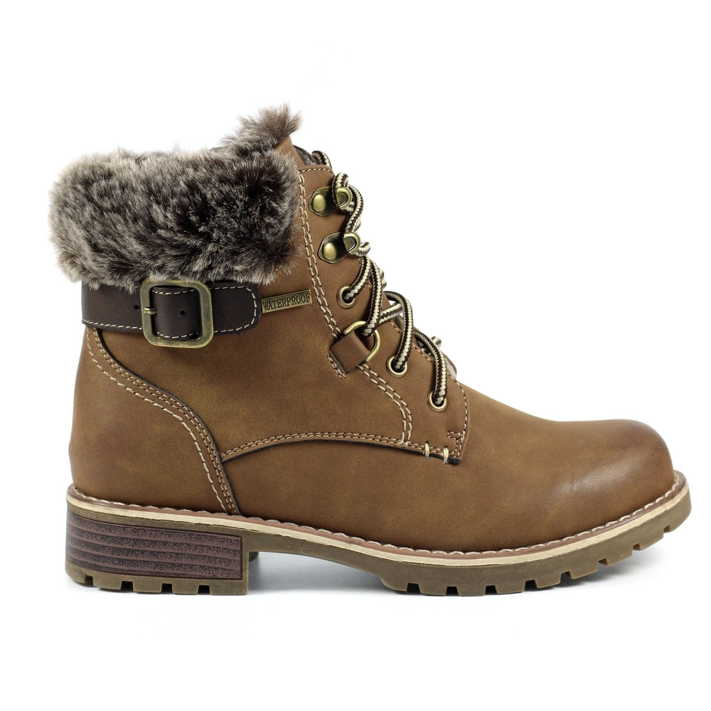 Lunar Ankle Boot Ventnor TAN GLB113 TN Waterproof Hiker