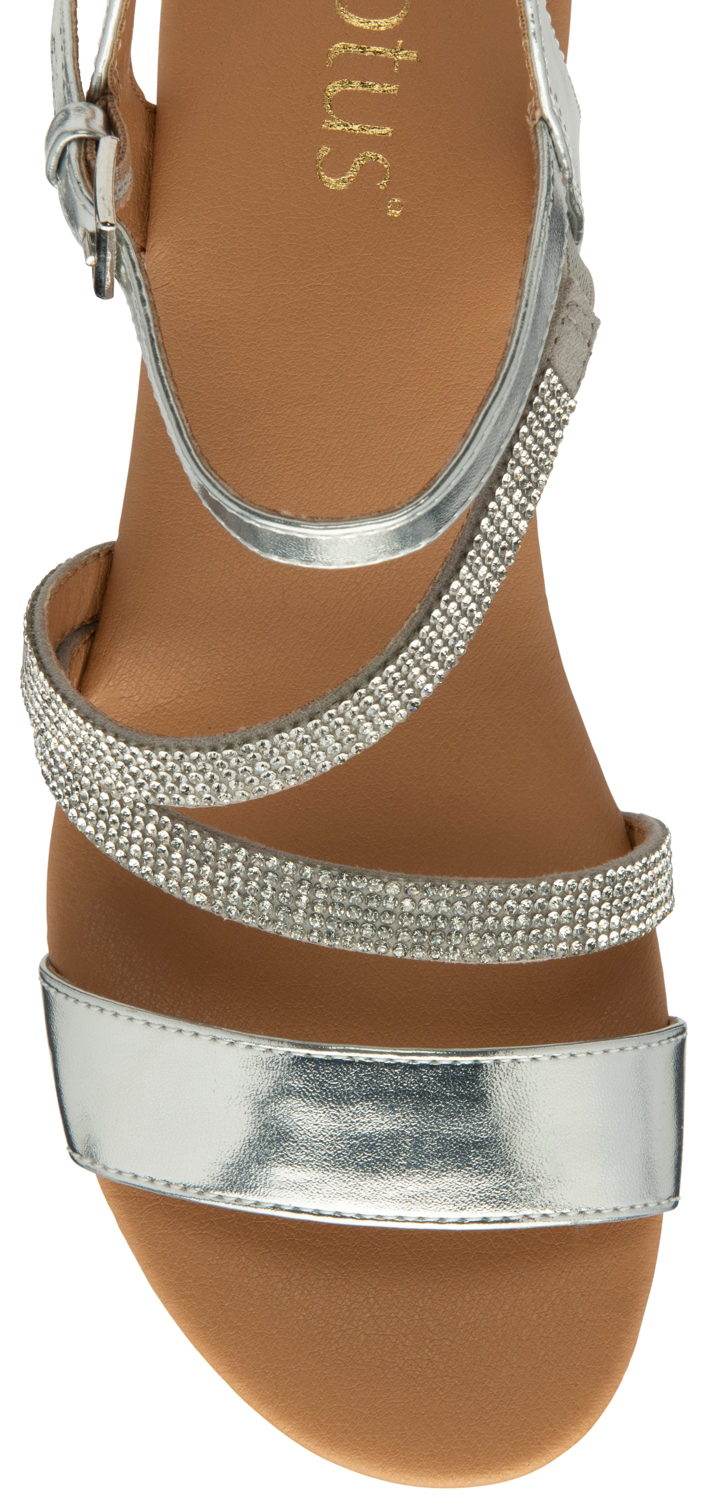 Lotus Wedge Sandal Goldie SILVER ULP275