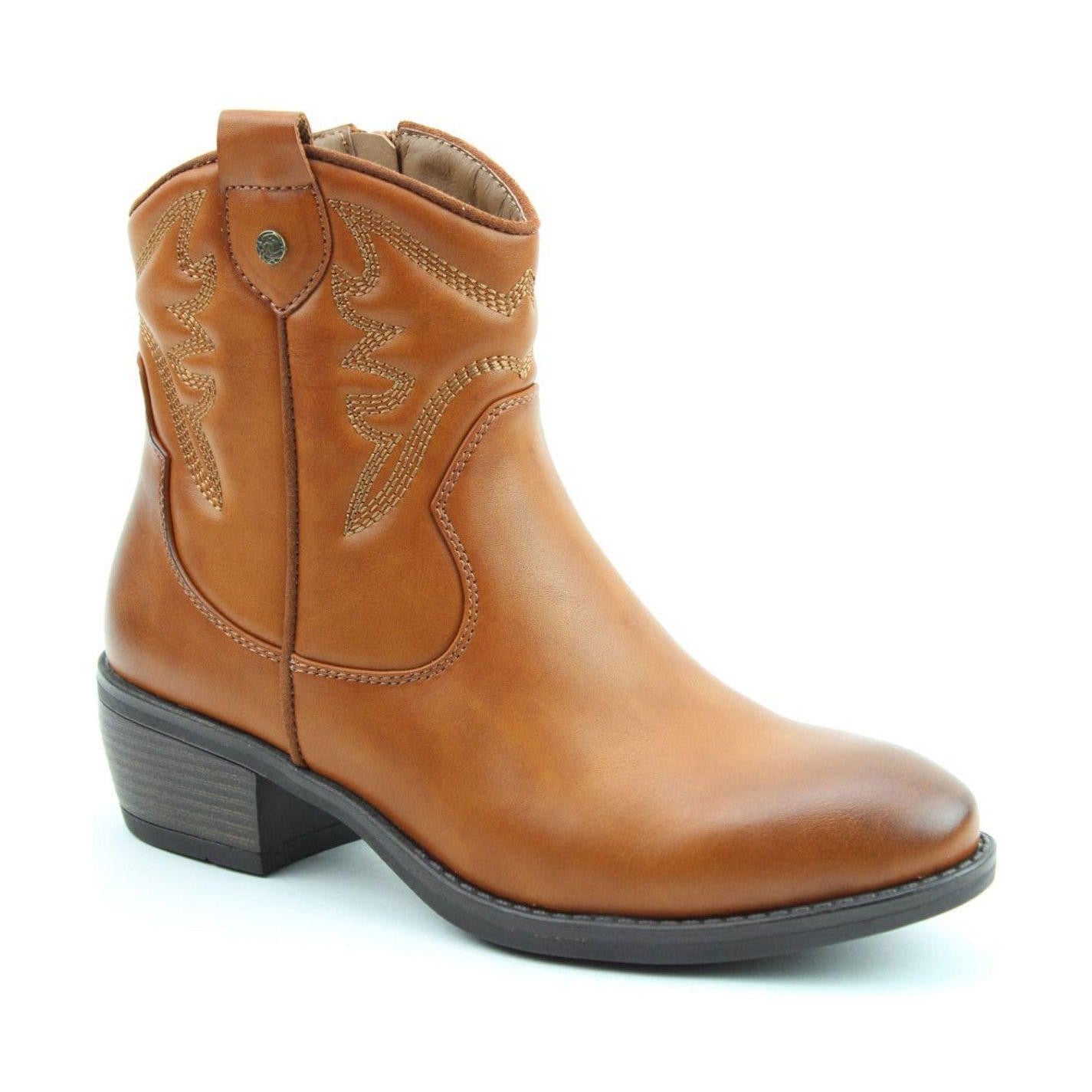 Heavenly Feet Boot Francesca Cowboy Boot TAN