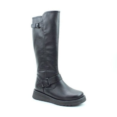Heavenly Feet Rubymae BLACK Vegan Friendly Long Boot