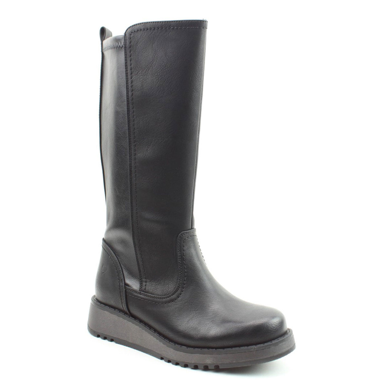 Heavenly Feet Luna Long Boot with zip KHAKI