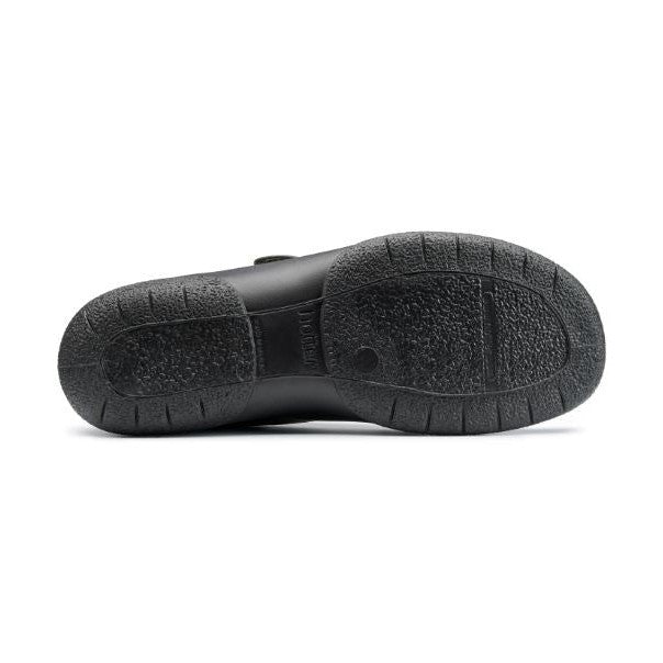 Hotter Shoe SUGAR Leather Touch Fastening Shoe Extra Wide Fitting FOREST Green
