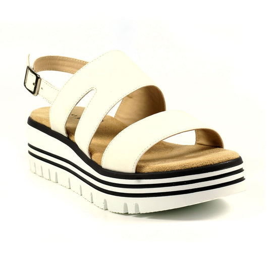 Lunar Wedge Sandal Jocelyn WHITE JLB007WT