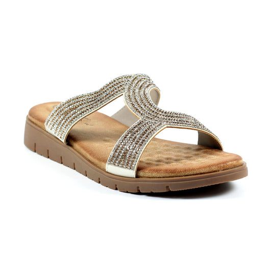 Lunar Sandal Chavez GOLD JLH438GD