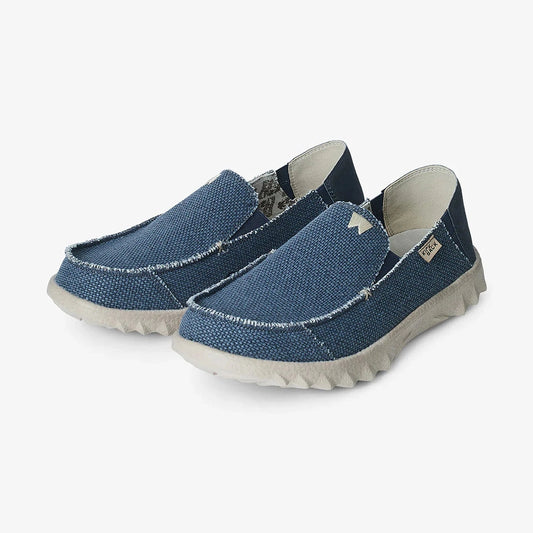 Kickback Couch NAVY WOVEN Casual Slip On Shoe K10212012