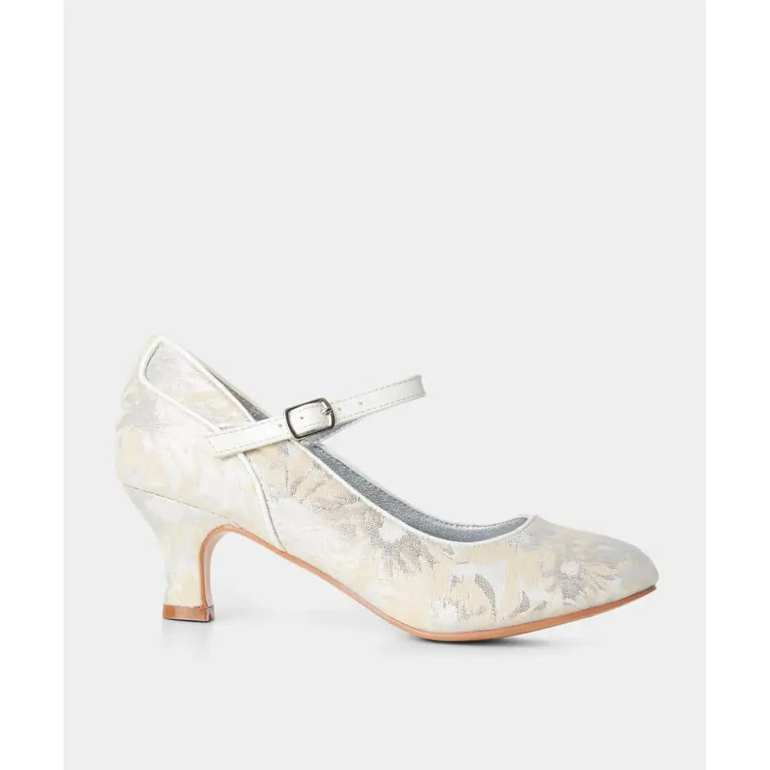 Joe Browns A Day To Remember SILVER Bar Shoe Kc335a