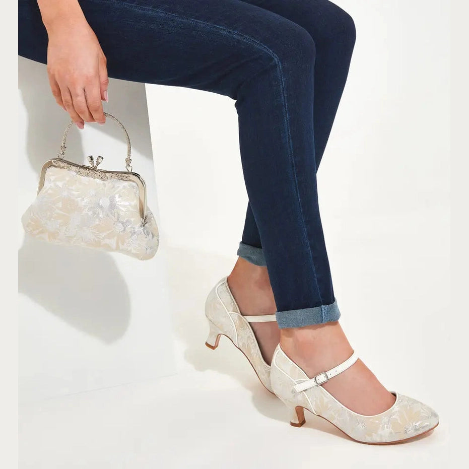 Joe Browns A Day To Remember SILVER Bar Shoe Kc335a