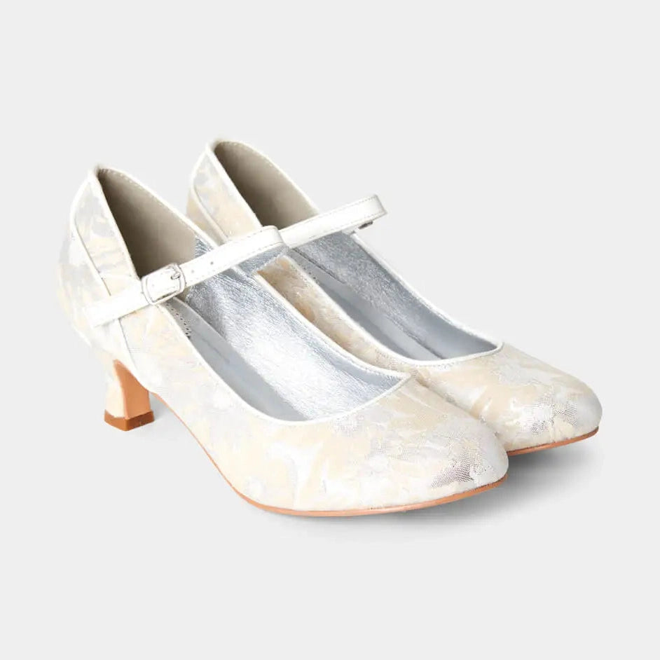 Joe Browns A Day To Remember SILVER Bar Shoe Kc335a