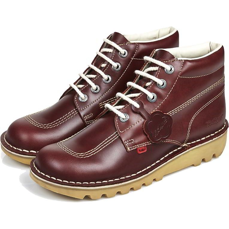 Kickers Kick Hi DARK RED KICK HI (41+)