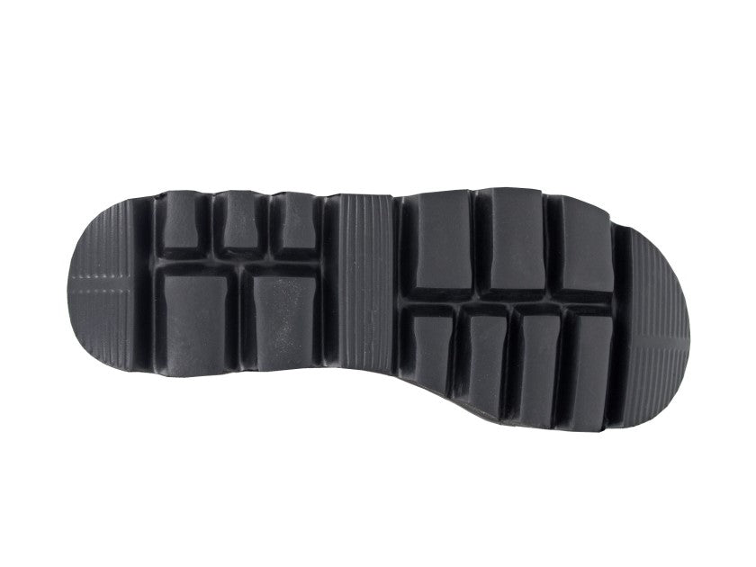 Cipriata L415 White T Bar Fisherman Strap Chunky Sole Sandal
