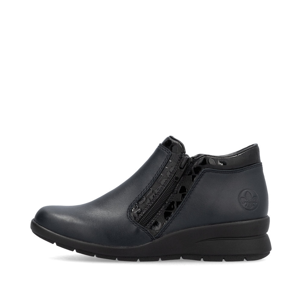 Rieker Ladies Boot L4883 NAVY L4883-14
