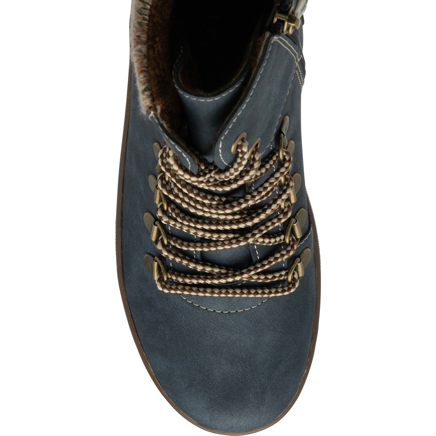 Lotus Libby BLUE Hiker Style Ankle Boot ULB349