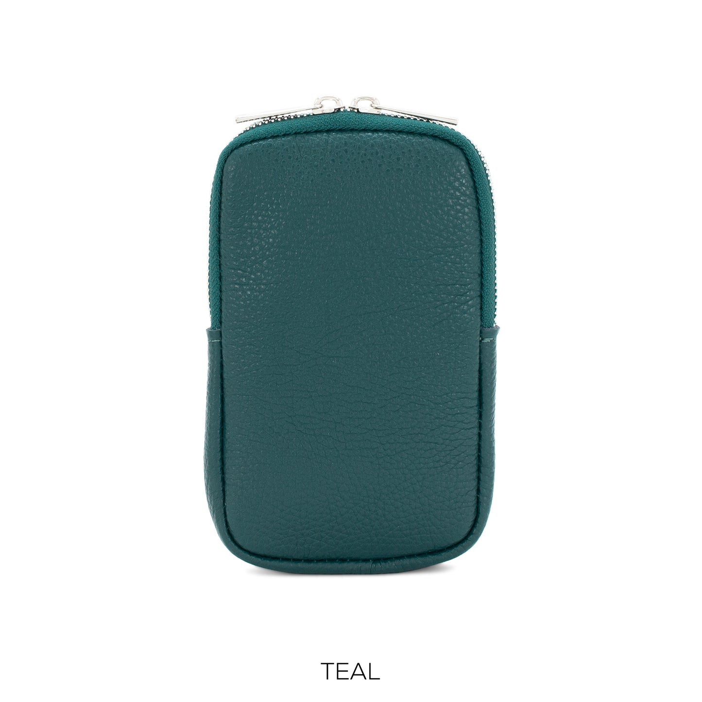 Moda Express Leather Phone Pouch Crossbody Long Strap Bag 15003 TEAL