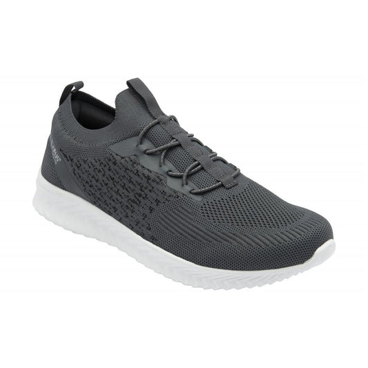 Lotus Cadiz Mens Lightweight GREY Slip On TRAINER