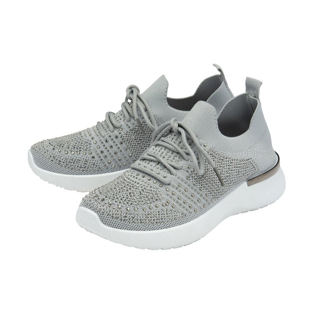 Lotus Robuck GREY Slip On Trainer