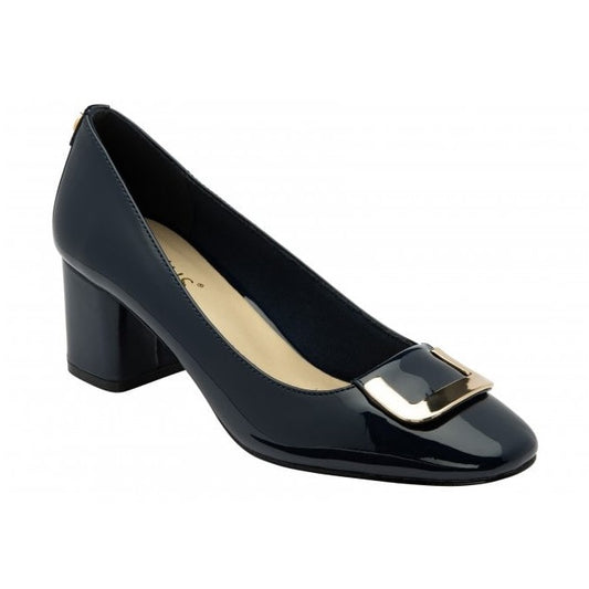 Lotus Occasion Wear shoe Aubrey NAVY ULB443