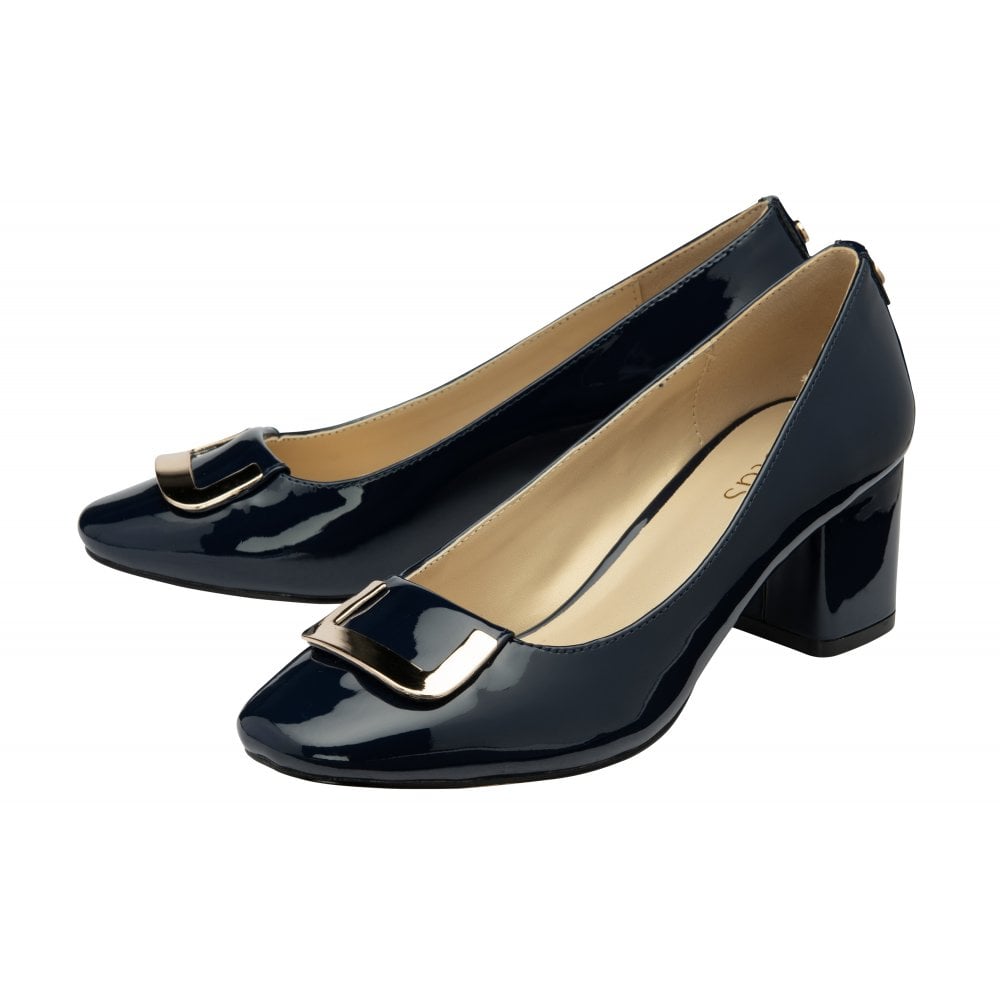 Lotus Occasion Wear shoe Aubrey NAVY ULB443