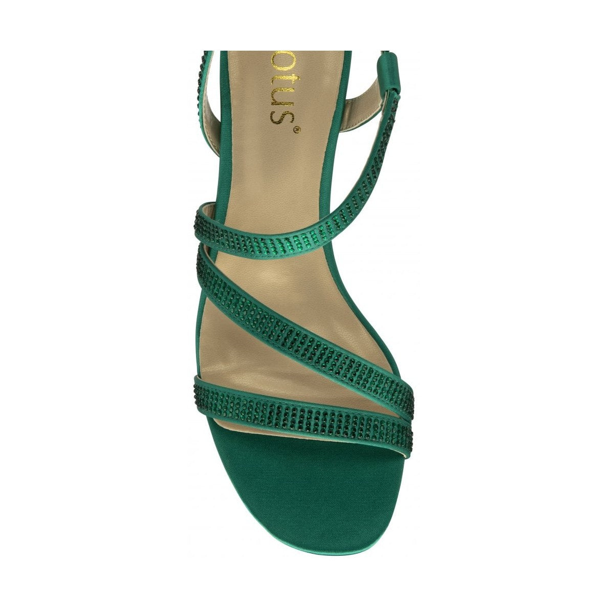 Lotus Occasion Wear Sandal Bernadett EMERALD uls377