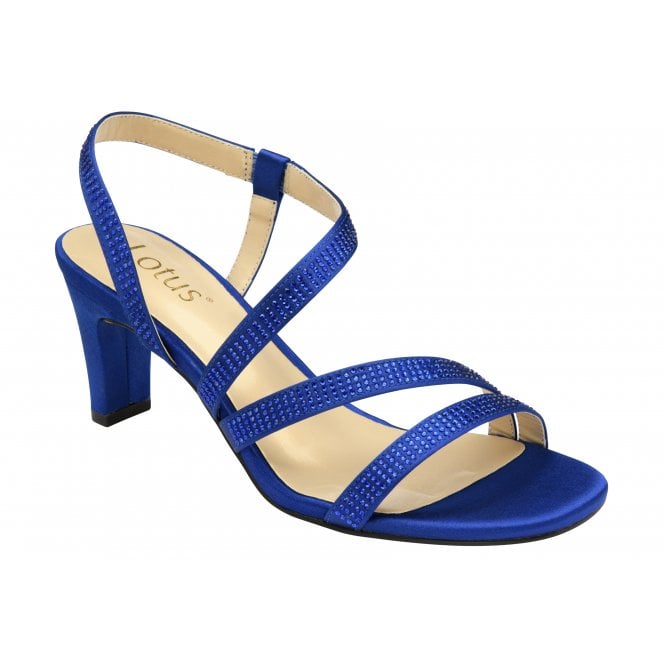 Lotus Occasion Wear Sandal Bernadett SAPHIRE uls377