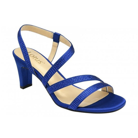 Lotus Occasion Wear Sandal Bernadett SAPHIRE uls377