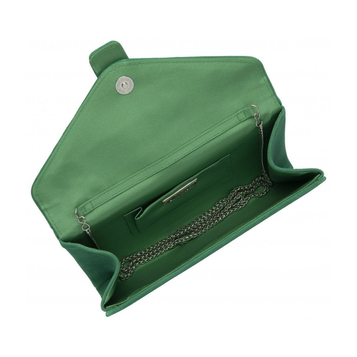 Lotus Occasion Wear Matching Bag Aletta ULG085 Suede GREEN