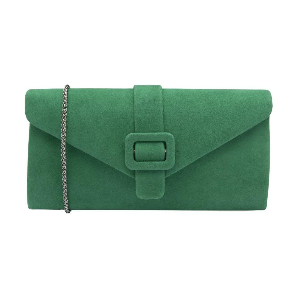 Lotus Occasion Wear Matching Bag Aletta ULG085 Suede GREEN