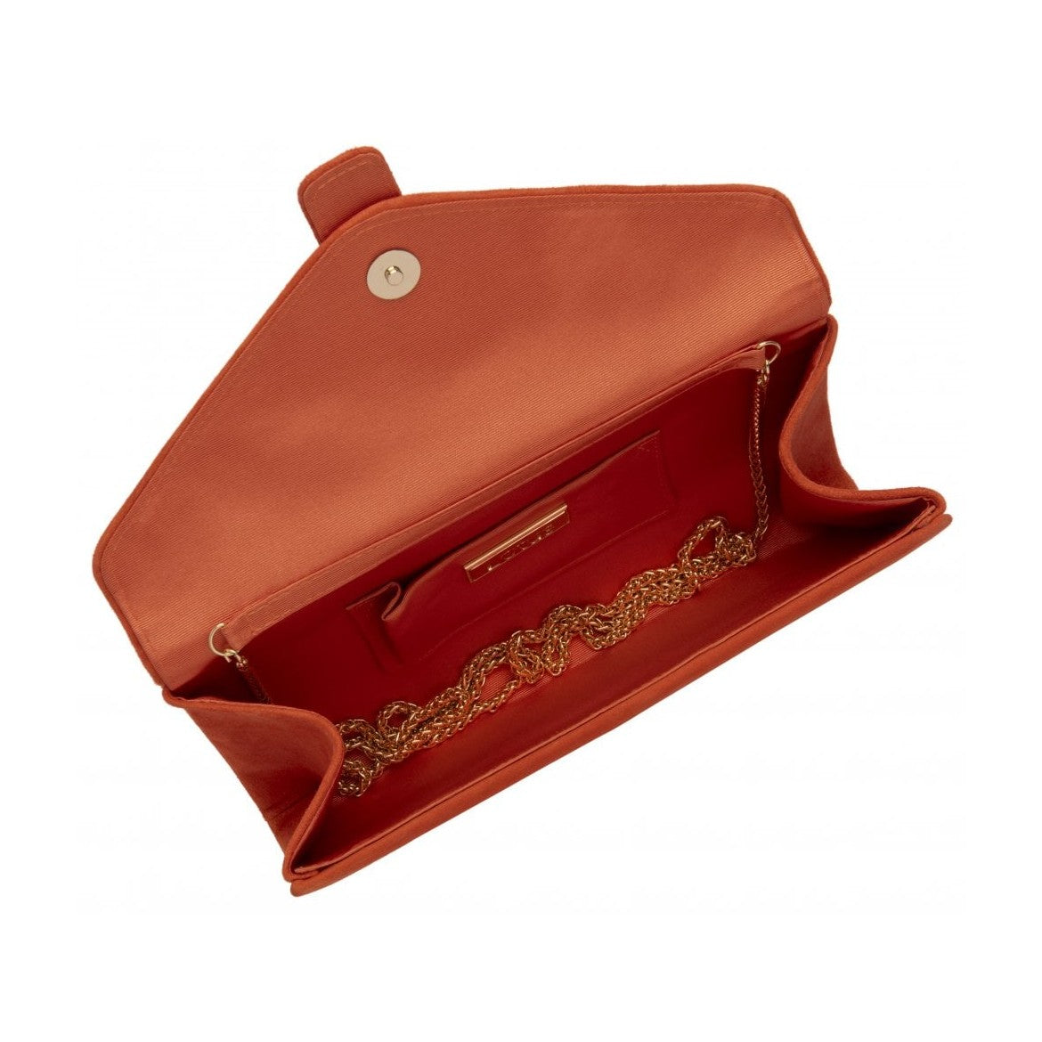 Lotus Occasion Wear Matching Bag Aletta ULG085 Suede ORANGE
