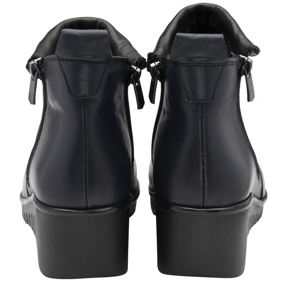 Lotus Ankle Boot in soft leather Cordelia