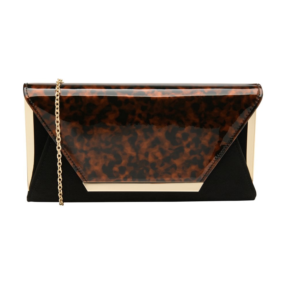 Matching Martha bag for Lotus Occasion Wear shoe Aubrey TORTOISE ULB443